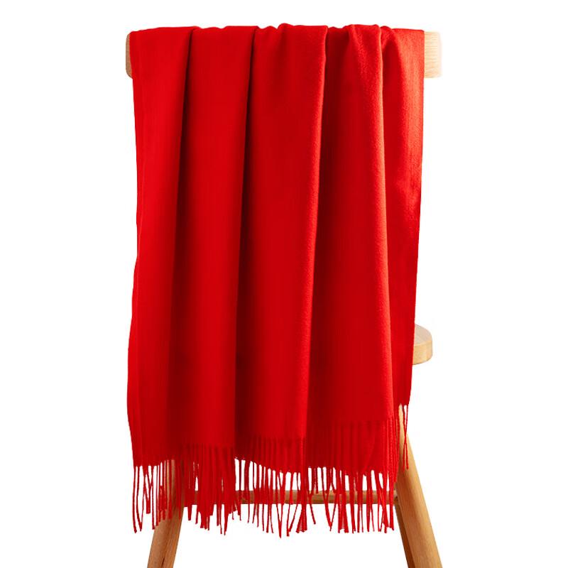 ZHINAI Unisex Faux Cashmere Warm Scarf