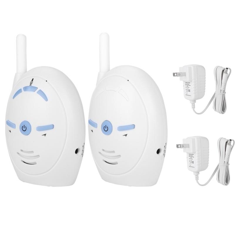 Baby Monitor Audio Digitale Wireless 2.4GHz Nanny Interfono Camera Allarme Elettronico