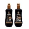 Australian Gold Sunscreen Spray with Instant Bronzer SPF50, 2 Pcs