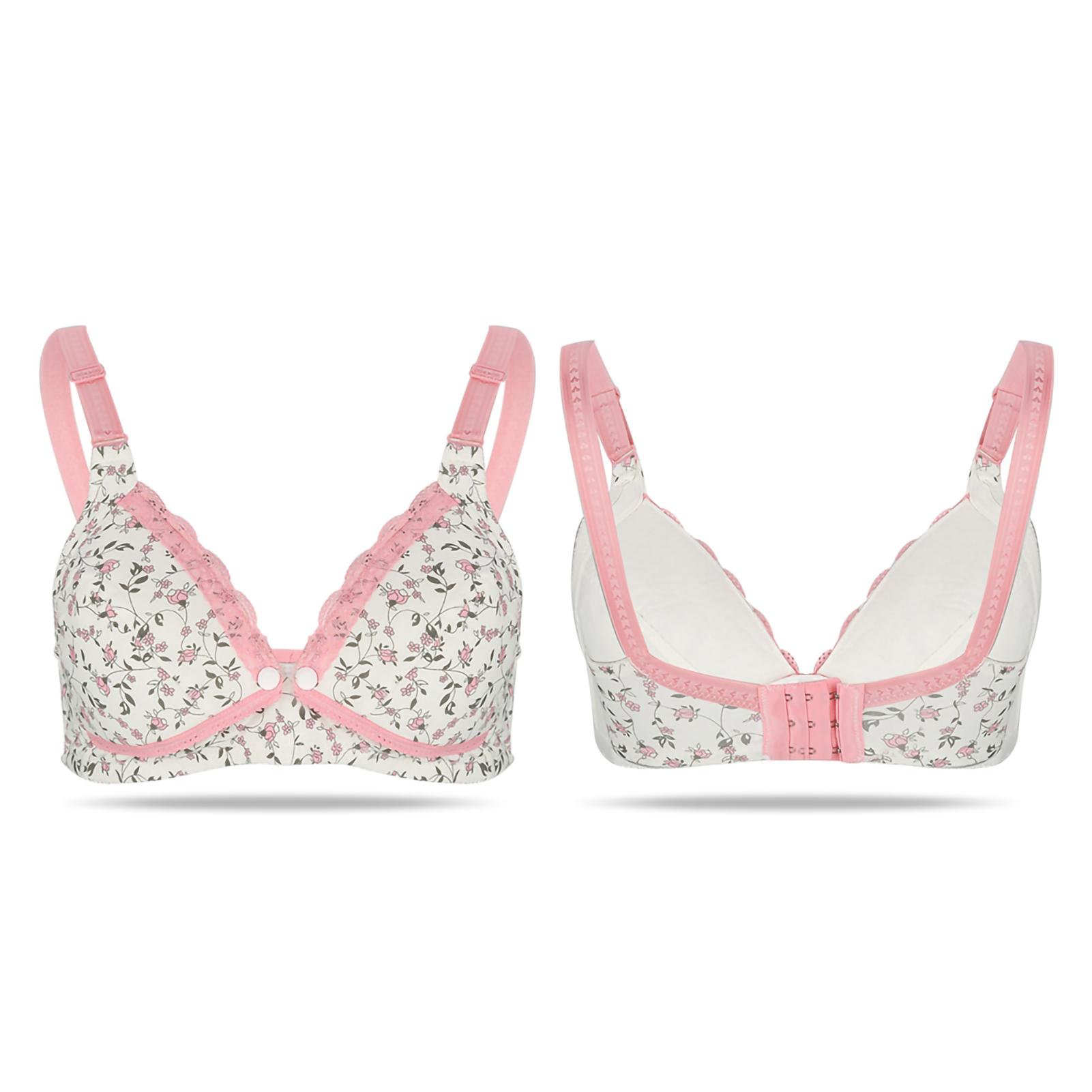 

Pre opening Cotton Breast Feeding Maternity Nursing Bra Sleep Bras for Nursing Pregnant Women Type 3
