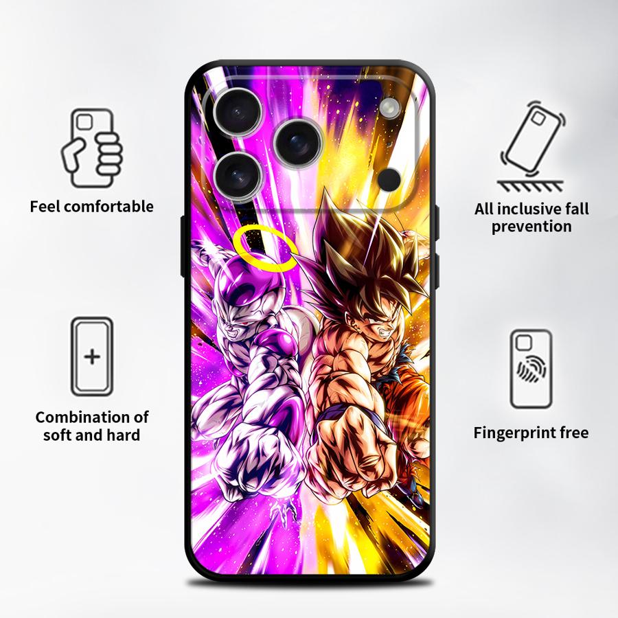 Anime D-ragonS B-allS Funda Phone Cover Case for iPhone 17 Pro Max 16 13 Mini 7 8 12 14 15 Plus 11 XS XR SE Air