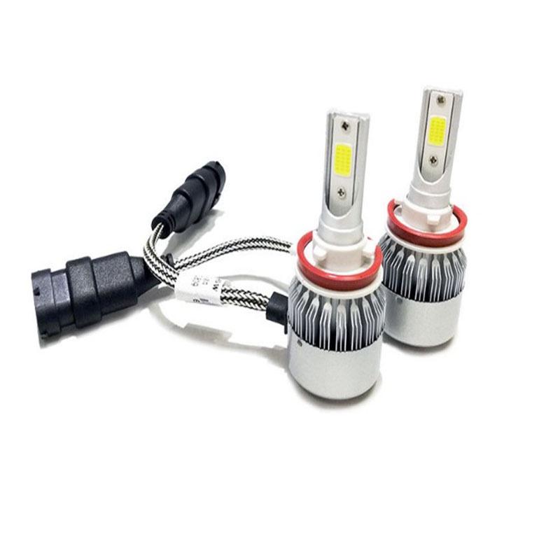 

H7 Led 2pcs Headlight Bulb Conversion Kit High Low Beam Fog Lamp White 6000k