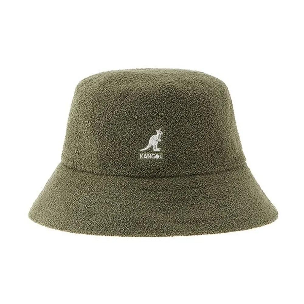 KANGOL K3050ST МАСЛЯНО-ЗЕЛЕНАЯ Шляпа-ведро Bermuda K3050ST OIL GREEN (S)