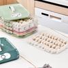 Durable PP Multi Layer Freezer Box Practical Multi Layer Fridge Storage Container For Home And Office Refrigerators