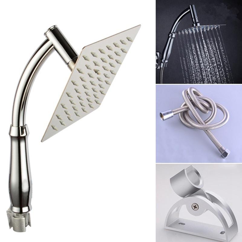 Buy Modern Large High Turbo Pressure Shower Head Chrome Bath Powerful ...