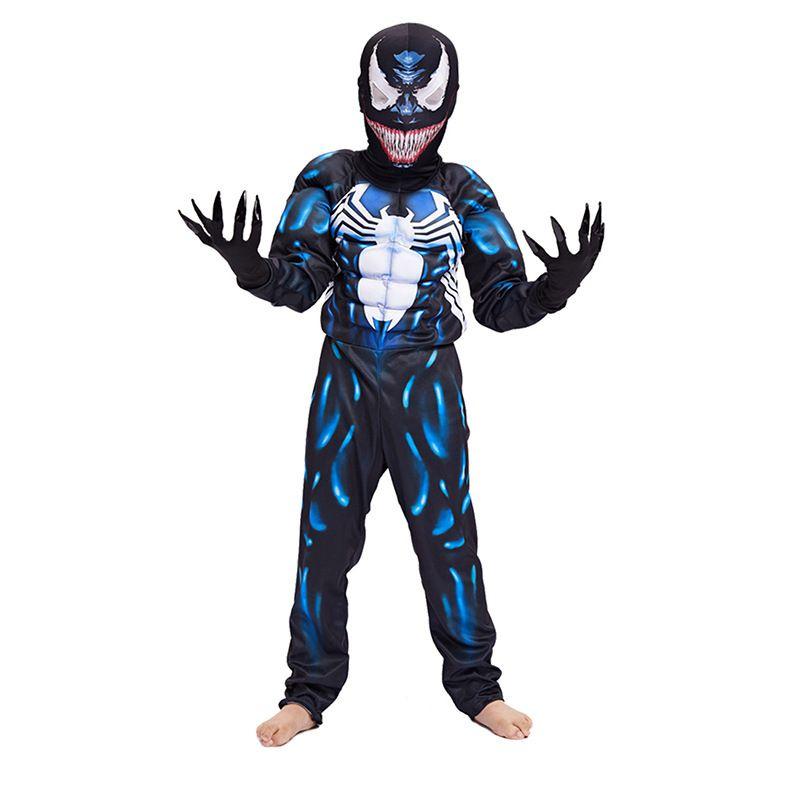 Marvel Venom Symbiosis Children Role-playing Suit With Comfortable Tights And Mask S