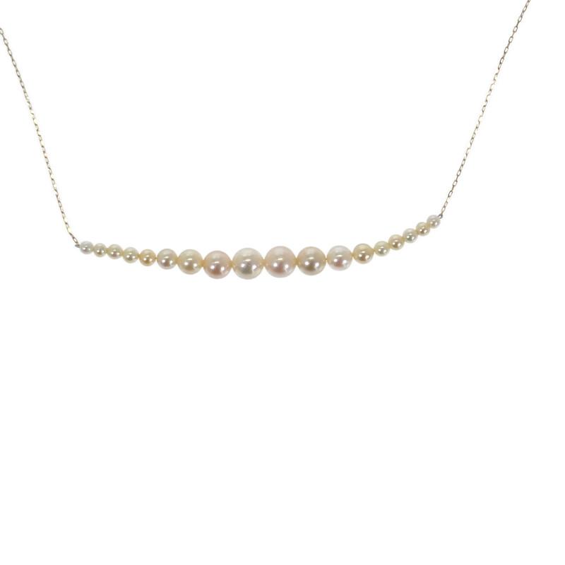 No Brand  Necklace Pearl/K18 Yellow Gold Women