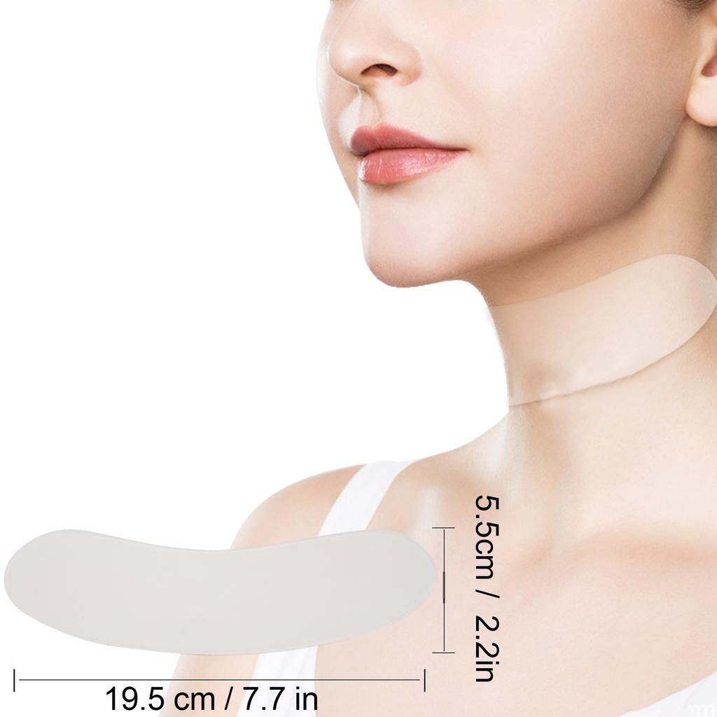 Neck Wrinkle Smoothing Pad Reusable Silicone AntiWrinkle Neck Patch (Skin Color)