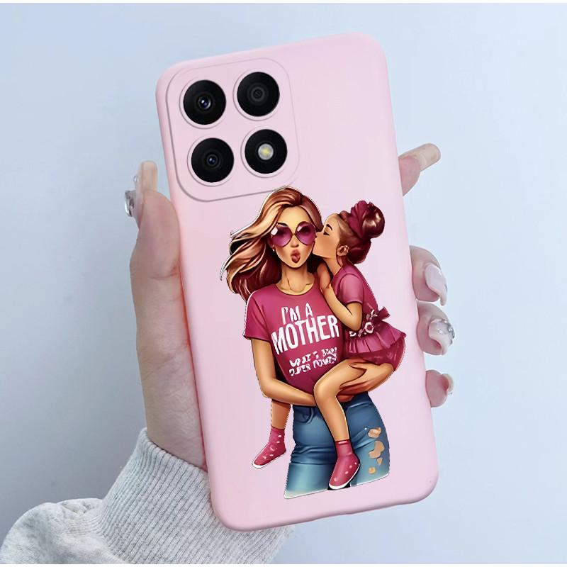 For Huawei Honor X8a Case HonorX8a Soft TPU Silicone Cover Cute Cartoon Panda Phone Case For Honor X6a HonorX6a Plus Coque Funda