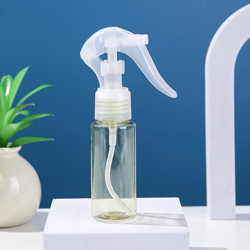 60ml Travel Spray Bottle Portable Fine Mist Refillable Container Empty Clear Cosmetic Liquid Dispenser