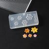 5D Flower Mold Nail Carving Mould Stencils Plumeria Flower Spring Nail Art Decorations Manicure Template Diy Manicure Decor Tool