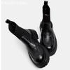 Women Platform Women Snow Ankle Boots Mid Heels Shoes Designer Knitting New Sock Boots 2024 Trend Winter Chunky Botas De Mujer