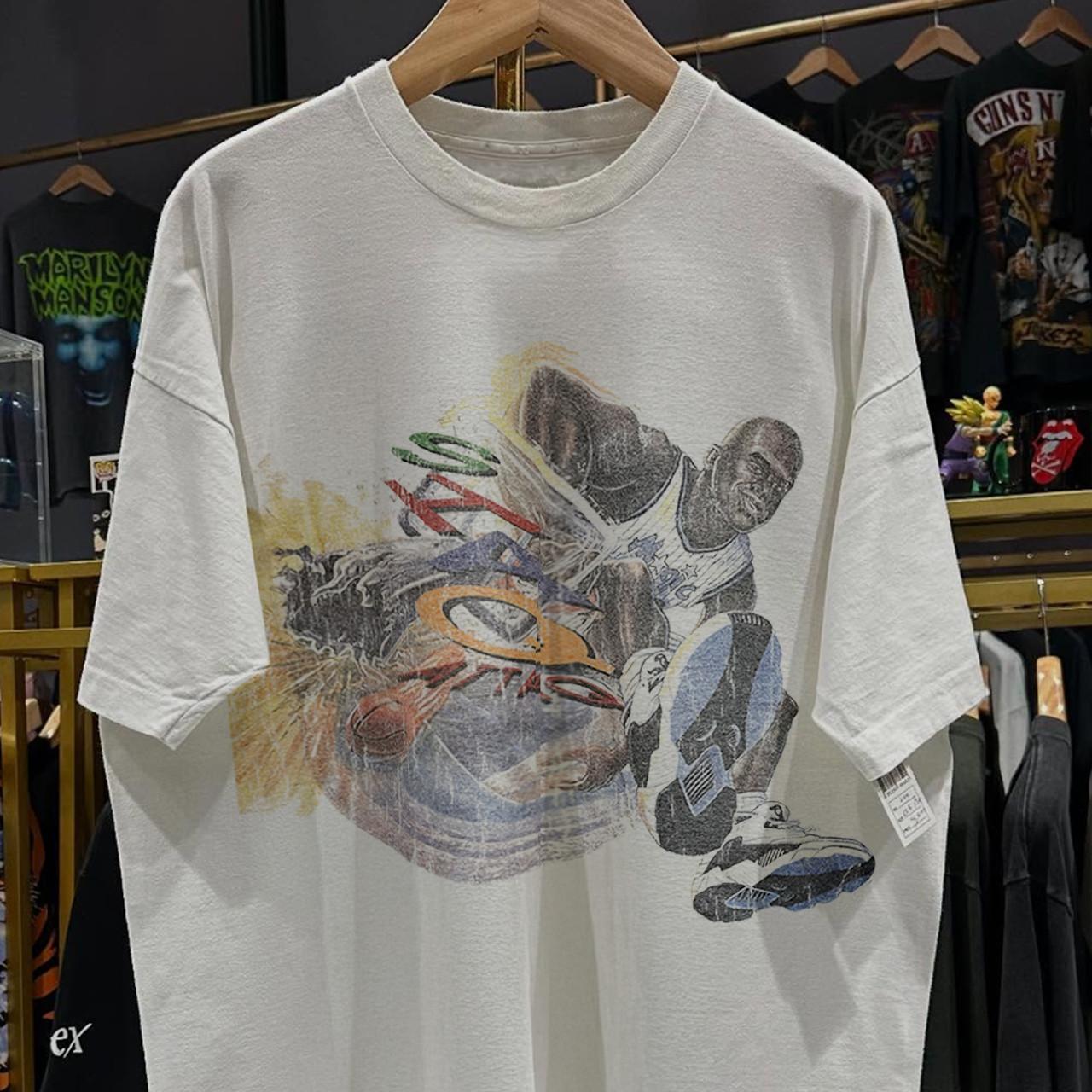 90s Shaq Attaq Promo T-Shirt White XXL 3XL