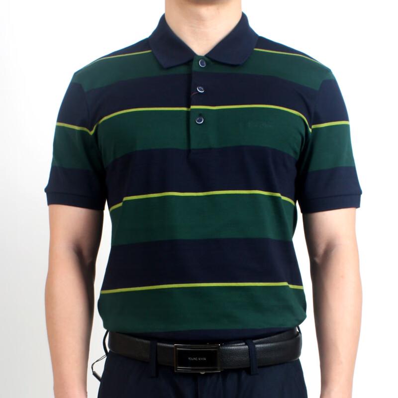 

Men s Classic Striped Short Sleeve Polo Shirt 48