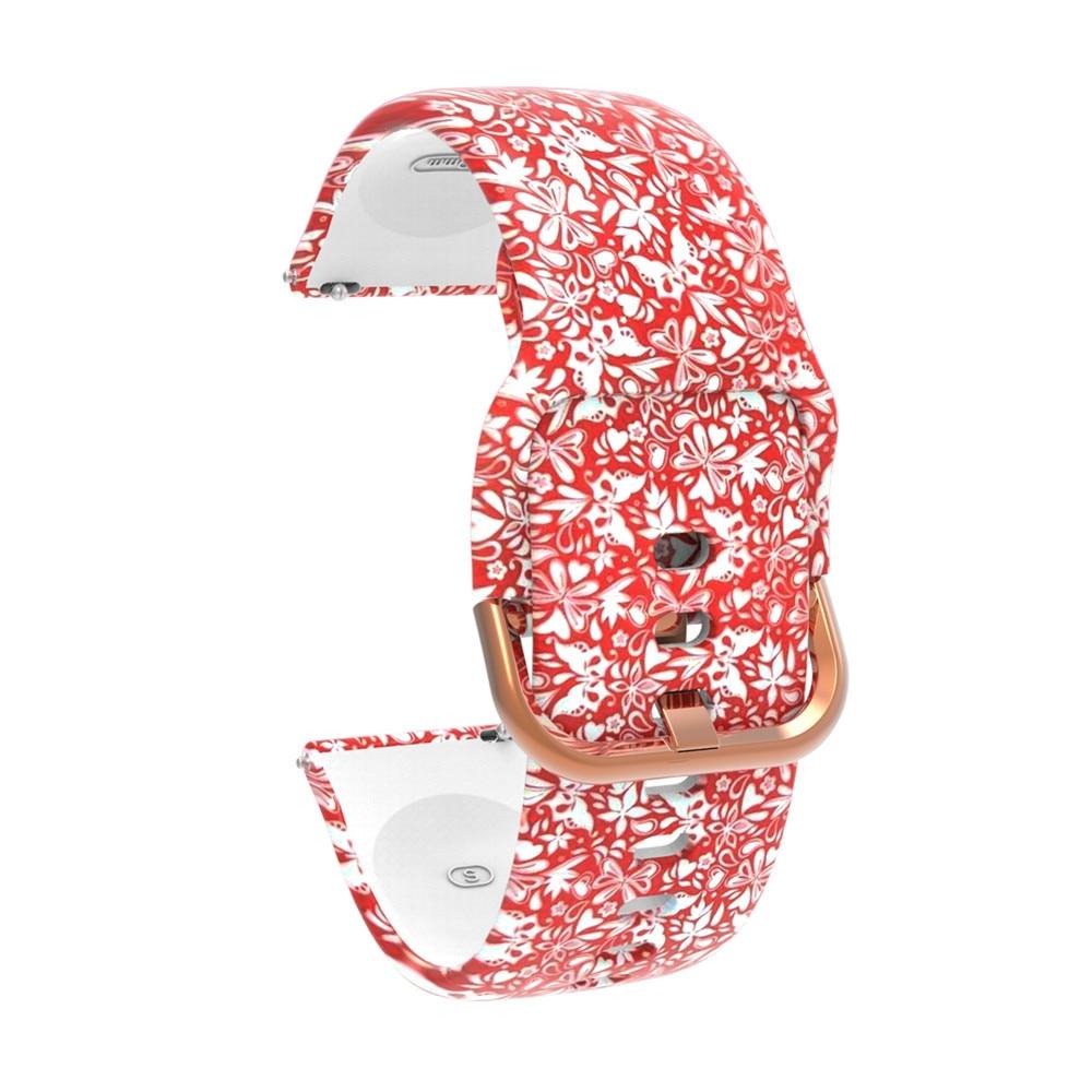 20mm silikonový řemínek na hodinky pro Samsung Galaxy Watch 42mm Active 2 40mm 44mm náramek řemínek pro Gear S2 Amazfit bip