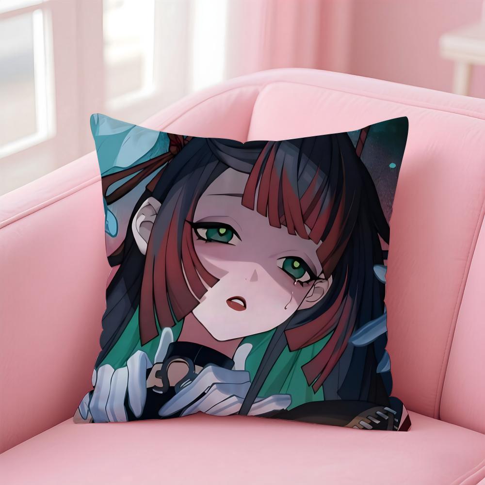 Game D-Dislyte Cushion Cover Home & Car Multi-Scene Pillow Cover - Reversible, Soft & Durable for Daily Use