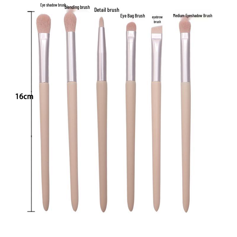 11-Piece Pink Makeup Brush Set: Eyeshadow, Contour, and Powder Brushes