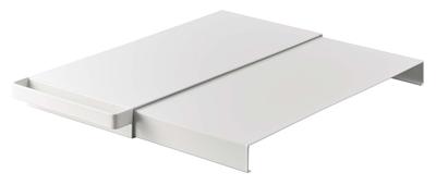 Yamazaki Jitsugyo 6019 Telescopic Tension Bar Shelf Board Slim White X X H3cm Tower Tower Effective Utilization of Dead Space Gap Storage 6019 Approx.