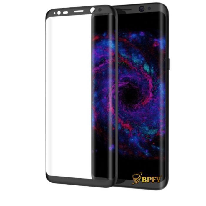 Protective Film - BPFY - Galaxy S8+ - 9H Tempered Glass - Maximum Protection - Easy Installation