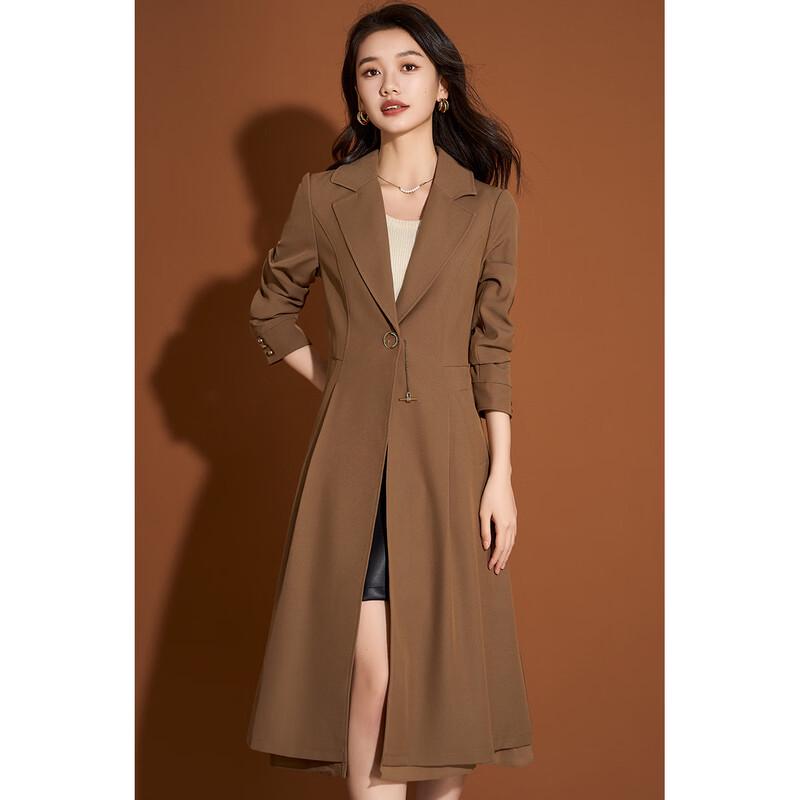 Mei Lan Ni British Style Elegant Trench Coat