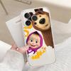 Phone Case Masha And The Bear For Samsung A57 A07 A36 A26 A56 A16 A06 A55 A35 A25 A15 A05 A54 A34 A24 A14 A13 Clear Back Cover