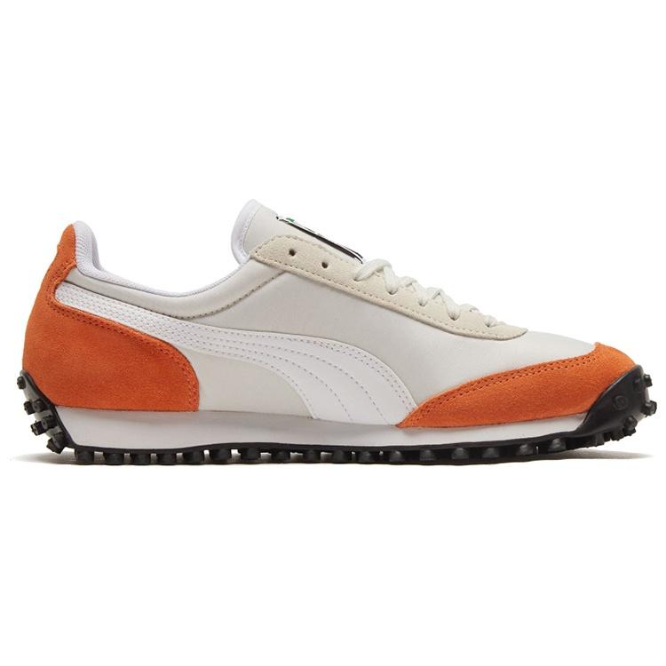 Puma Fast Rider Source Grey/Orange Low Sneakers Men's 371601-11