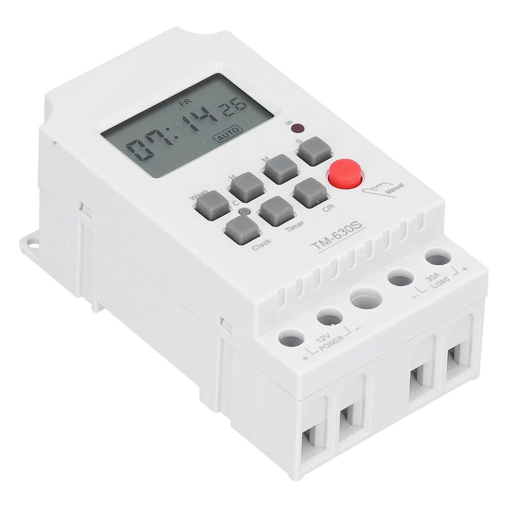 Microcomputer Timer Switch 7‑Day Electronic Accessories with Digital Display for Light Control