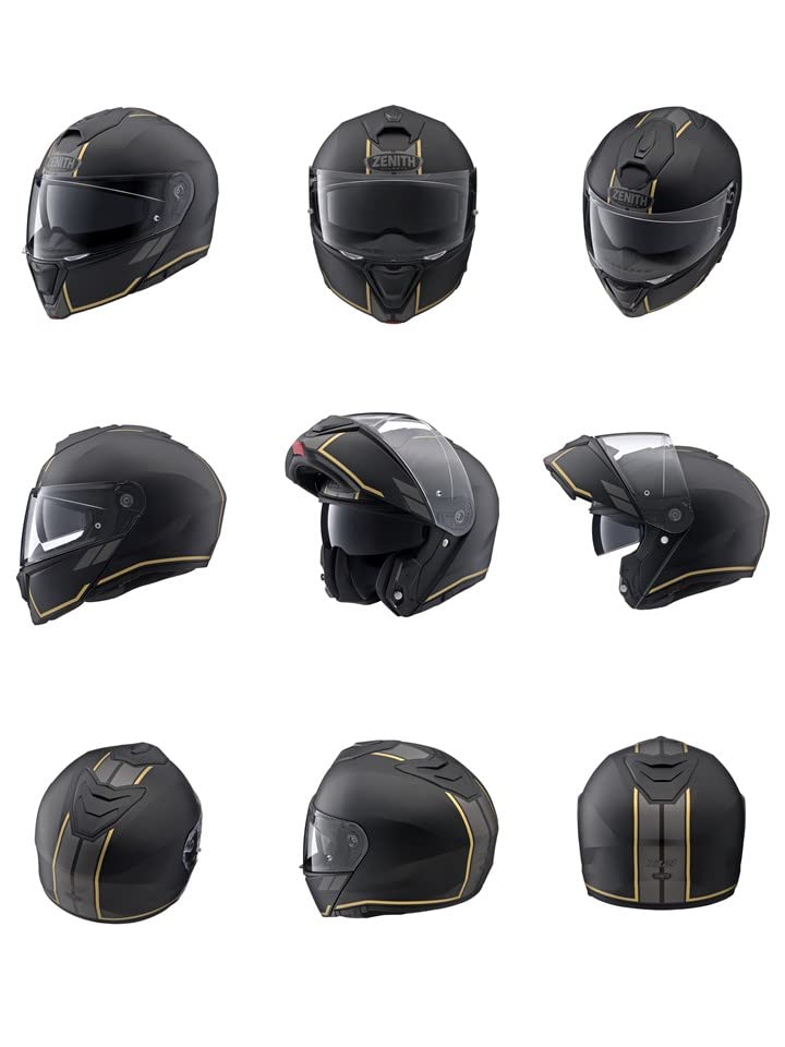 Motorcycle Helmet System ZENITH Sun Visor Model Graphic Pearl White S Size [Yamaha Motor] YJ-21 GF-02 (55-56cm) 90791-2369W