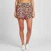 Women's Vintage Print Palma Leopard Shorts HOLLY AND JOEY