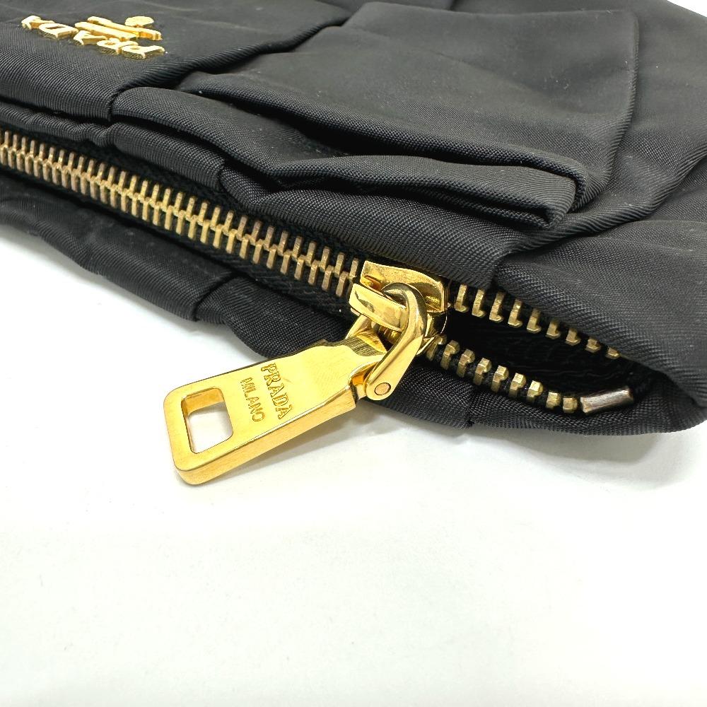 PRADA 1N1422 Logo ribbon with Strap Small items Multi-purpose Accessory pouch