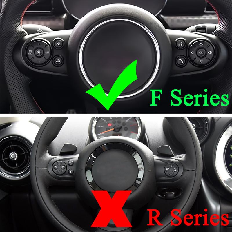For BMW MINI Cooper Clubman Countryman F55 F56 F57 F60 14-21 Steering Wheel Volume Adjustment Switch Cruise Control Button Cover