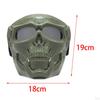 Skull Goggles Protective Full Face Mask for Riding Skiing Snowing Party