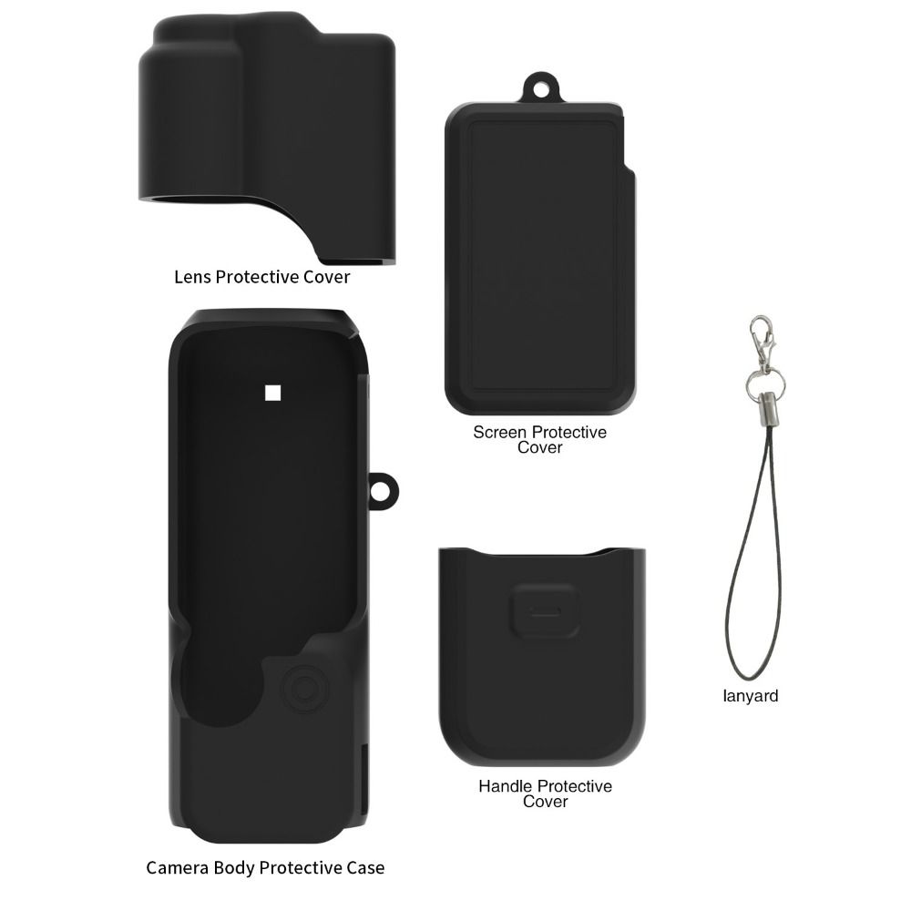 Portable Gimbal Camera Protective Case Lens Cover for DJI Osmo Pocket 4 Action Camera Accessories