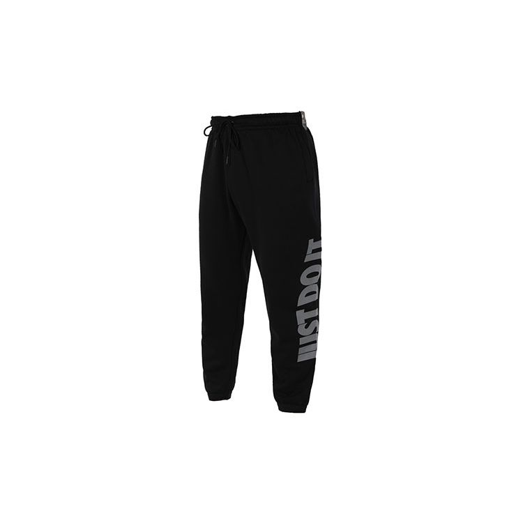 Nike NSW JDI Slim Fit Fleece Joggers With Reflective Detail Men Bottoms Black CU4051-010