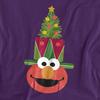 Sesame Street Unisex Adult Elmo Nutcracker Christmas T-Shirt