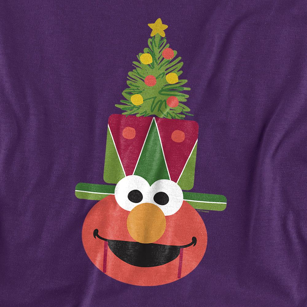 Sesame Street Unisex Adult Elmo Nutcracker Christmas T-Shirt