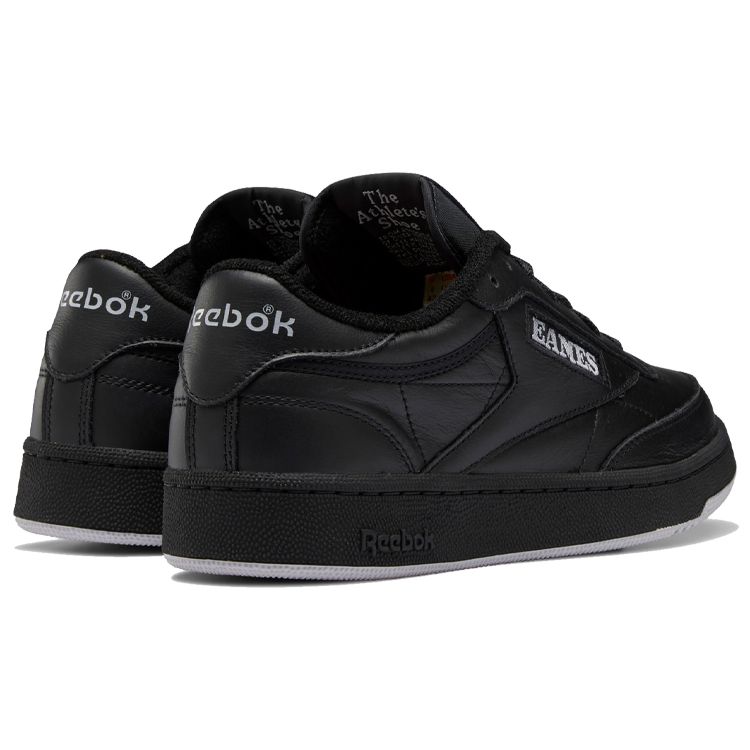 Eames Office x Reebok Club C 85 Paquete Monocromático - Zapatillas Unisex Negras Core-Black Cold-Grey-2 GY1067