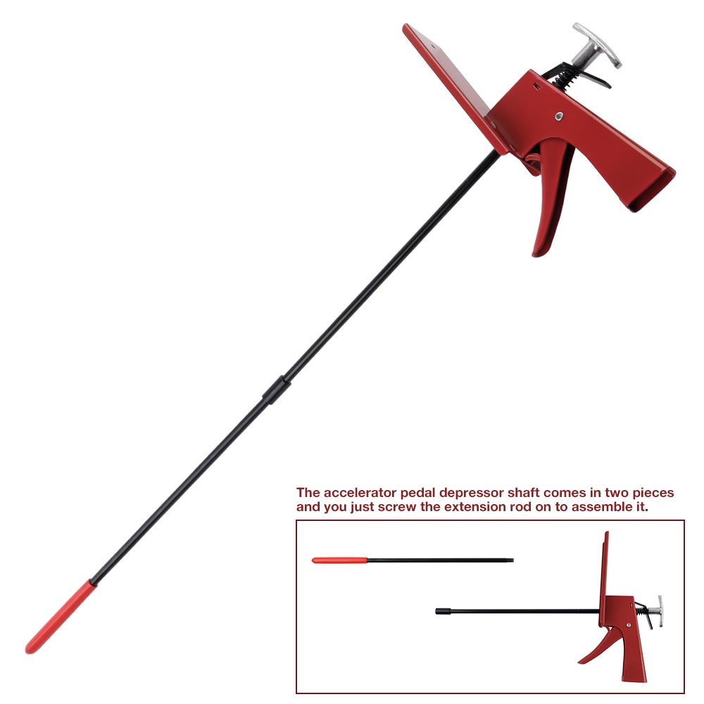 28-Inch Car Brake Pedal Depressor Tool, Adjustable Pedal Fixing Tool,  Prevent Vehicle Slipping, For Car Testing/Car Maintenance