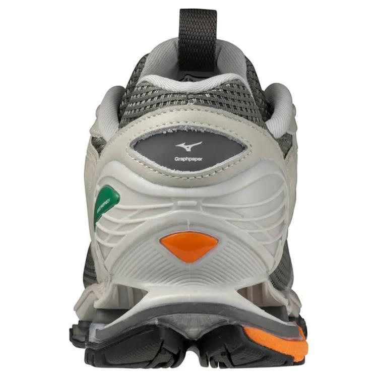 Mizuno Graphpaper x Wave Prophecy LS Grey Unisex Sneakers D1GD242701