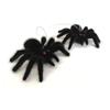Realistic Flocking Black Spider 3D Artificial Spider Halloween Plush Spider  Party Prop