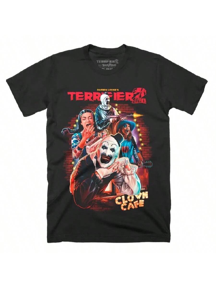 

Футболка Terrifier 2 Clown Cafe XXXXXL чёрный