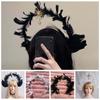 Star Feather Headband Sun Lolita Hair Bands Creative Angel Wing Hair Hoop  Party
