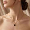 Cute Cartoon Dog Paw Pendant Necklace – Trendy, Creative Drip Oil Jewelry