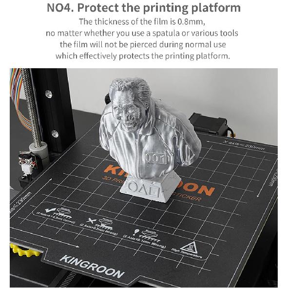Build Plate Magnetic Heatbed 180 235 310 mm 3D Printer Hot bed Sheet A+B Soft Magnet Build Plate For KP3S KP5L Ender 3