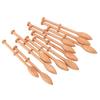 12 stücke Holz Spitze Spule Professionelle Spitze Robbin Weben Werkzeuge für Hand Stricken DIY Werkzeuge