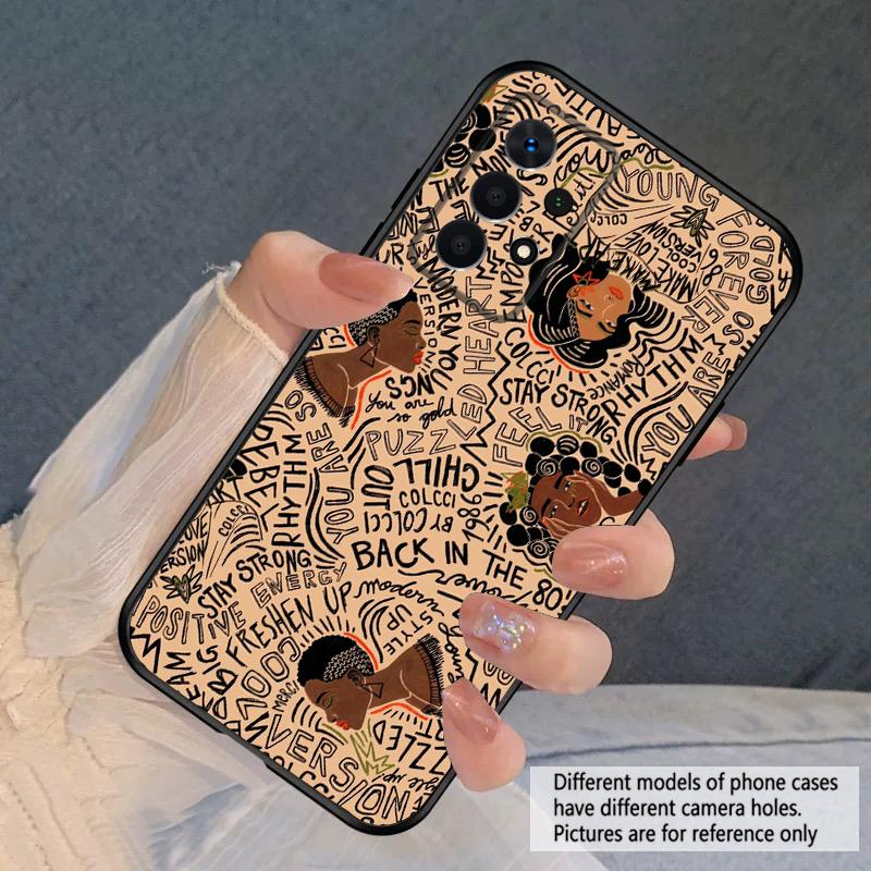 Flowers and Women For Samsung A03 Core A 04 05 06 12 14 15 16 22 23 Galaxy A25 26 4G 34 35 52 53 56 71 73 90 5G soft phone case
