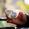 Longxun Kiln Master Huang Xudong Welcoming Fortune Teacup