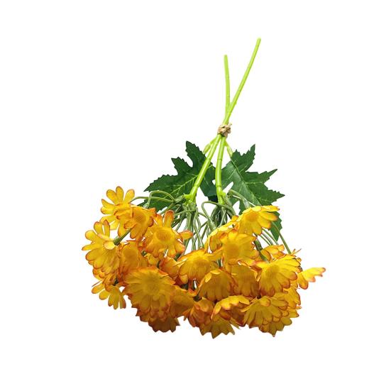 

Yousheng Faux Chamomile Bunch Artificial Camomile Blooms with Bendable Stems UV-Resistant Realistic Fake Flowers for Home Vase Garden Wedding Decor 1pc