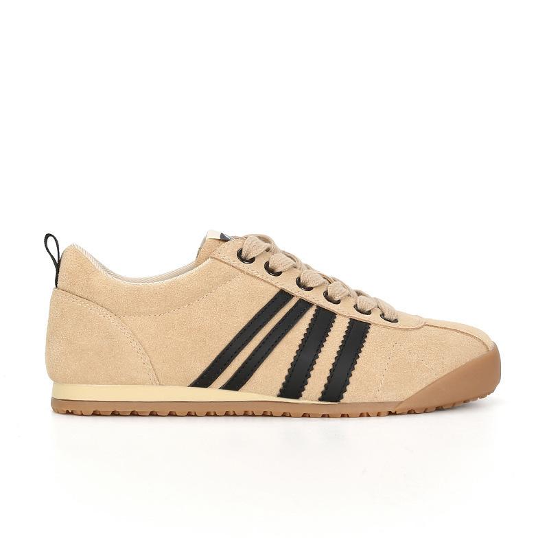 Su Yinyin Has the Same 2025 New Maillard Lace-up Sports and Leisure German Training Shoes, Women's Board Shoes Are Versatile