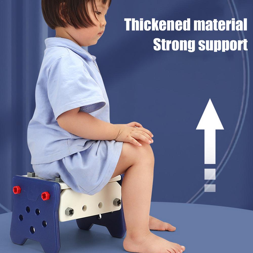 Children's Tool Toys Repair Kit Kids Toy Pretend Play Screw Plastic Toolbox Game Montessori Educational Toys Children Gift